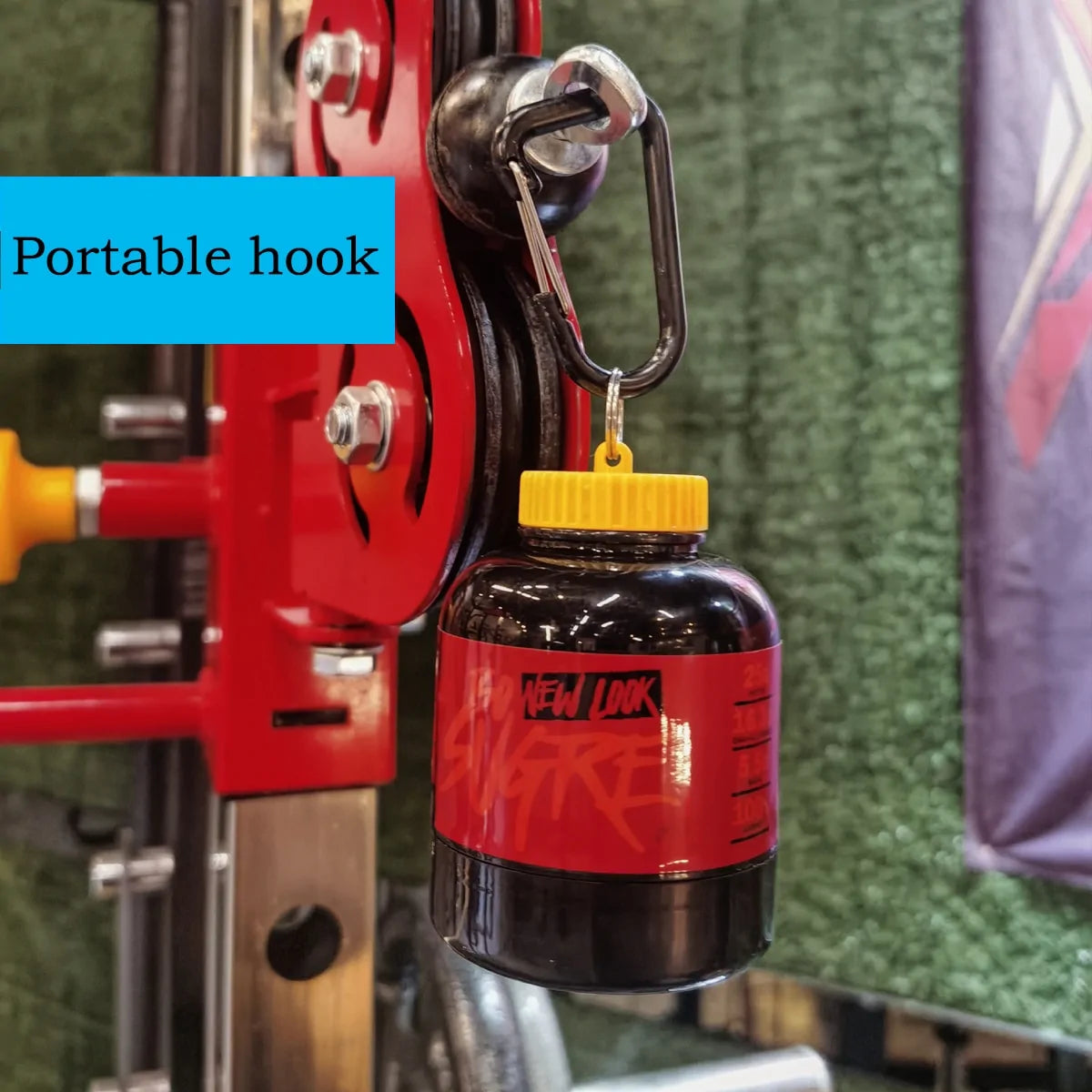 100ML Mini Portable Protein Container Bottle