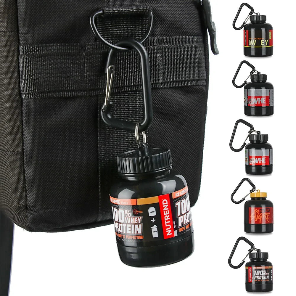 100ML Mini Portable Protein Container Bottle