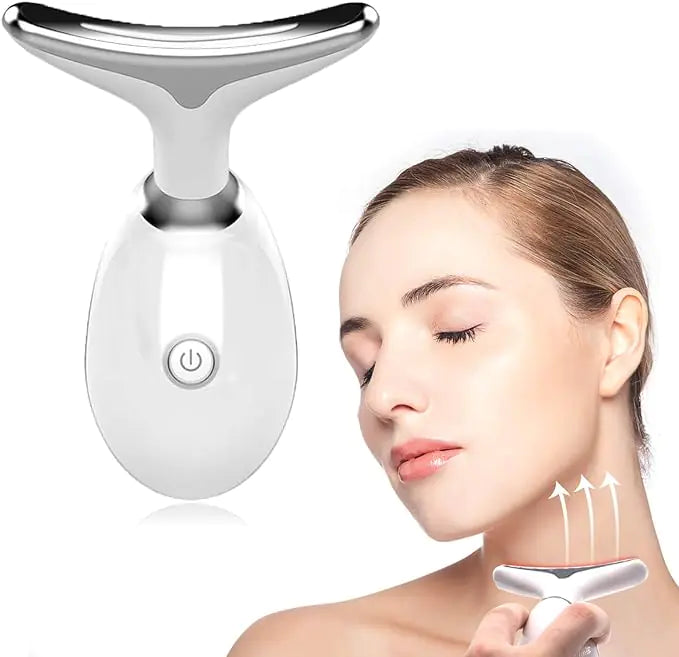 Beauty Facial Massager, 3 Color  Wavy Acne Beauty Microcurrent Facial Device Skin Firming for Face Neck Beauty Device,  Neck Tightening Face Shaper for Jawline Anti-Aging Device Face Lifting Face Slimming Skin Care Routine Beauty Daily Comfort